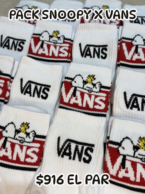 Producto - Pack Snoopy  x Vans