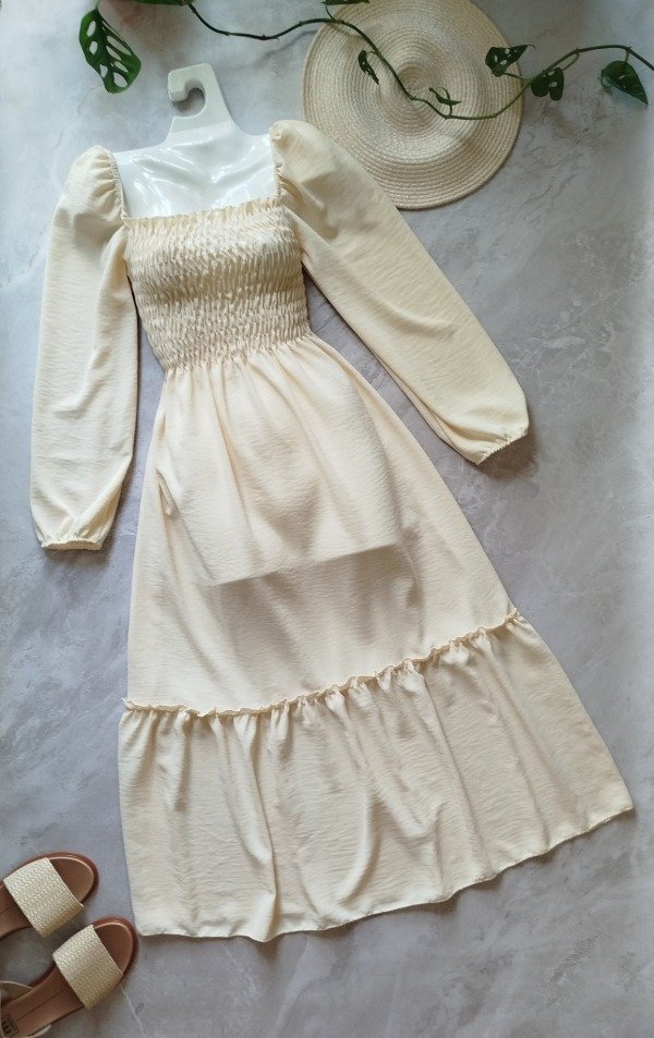 Producto - Vestido frambuesa manga larga