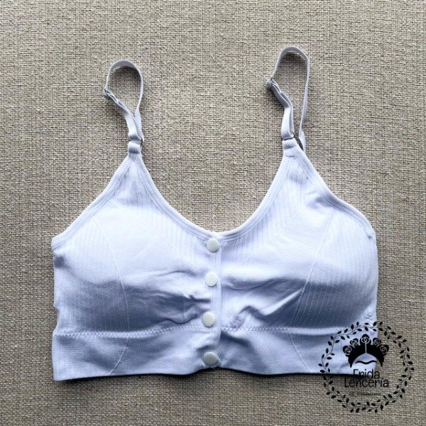 Producto - Top Morley botones Blanco - 0