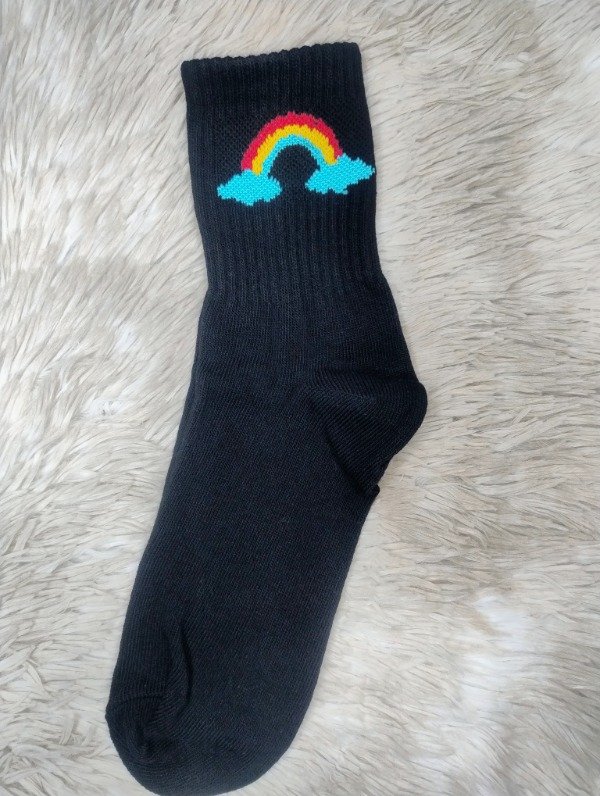 Producto - Tenis adulto arcoiris negra