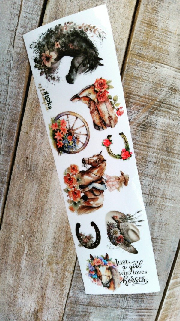 Producto - UV Tiras 8x28cm Cowboy #2