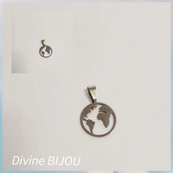Producto - Dije mundo acero