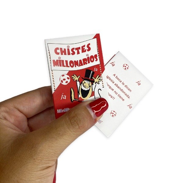 Producto - Chistes Millonarios, Minilibro Librito