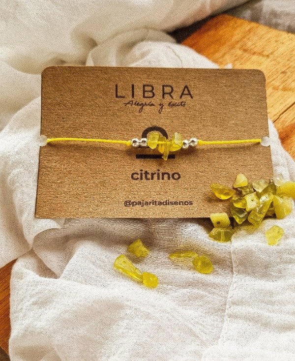 Producto - Pulsera zodiaco - Libra
