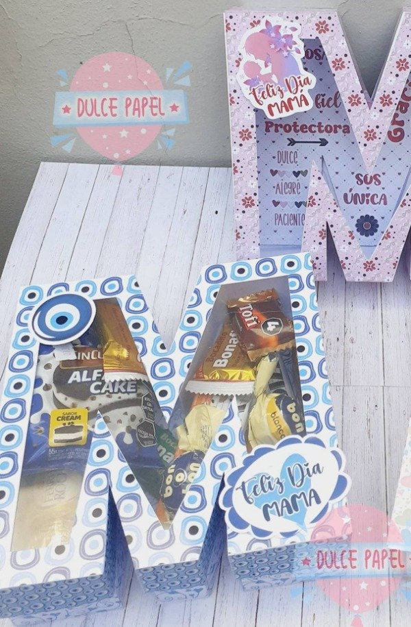 Producto - CAJA LETRA M - 10