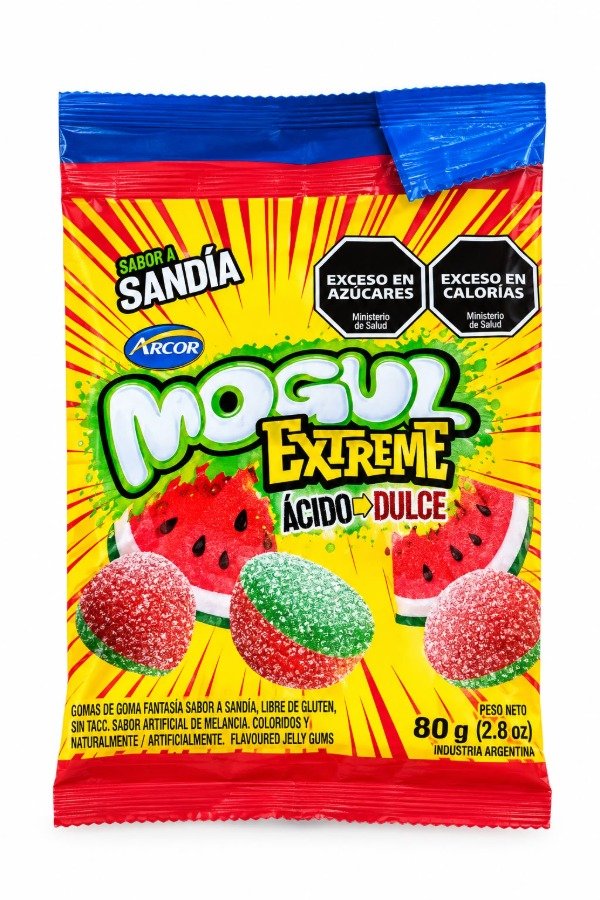 Producto - Gomitas Acido Dulce Extreme - Mogul-