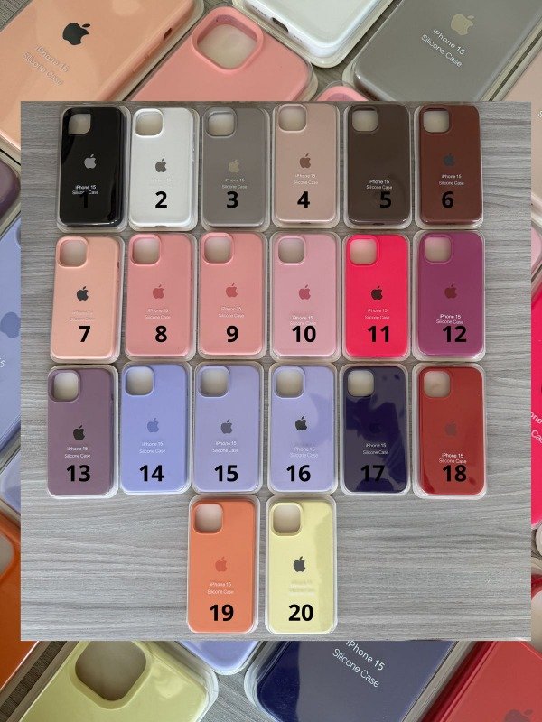 Producto - SILICONE CASE IPHONE 15 SEDE NEUQUEN