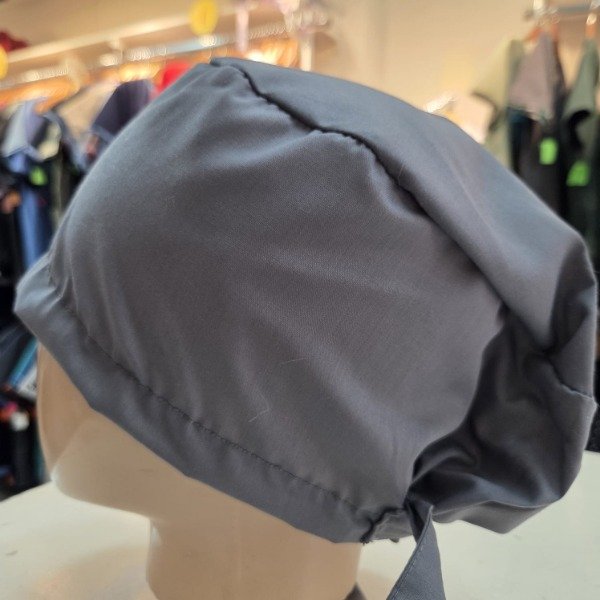 Producto - Cofia con Tirita Gris Lisa