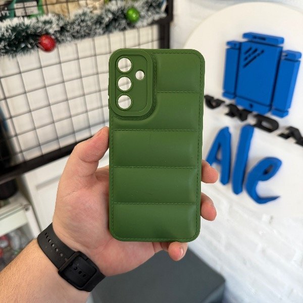 Producto - Puffer Verde - Samsung A16