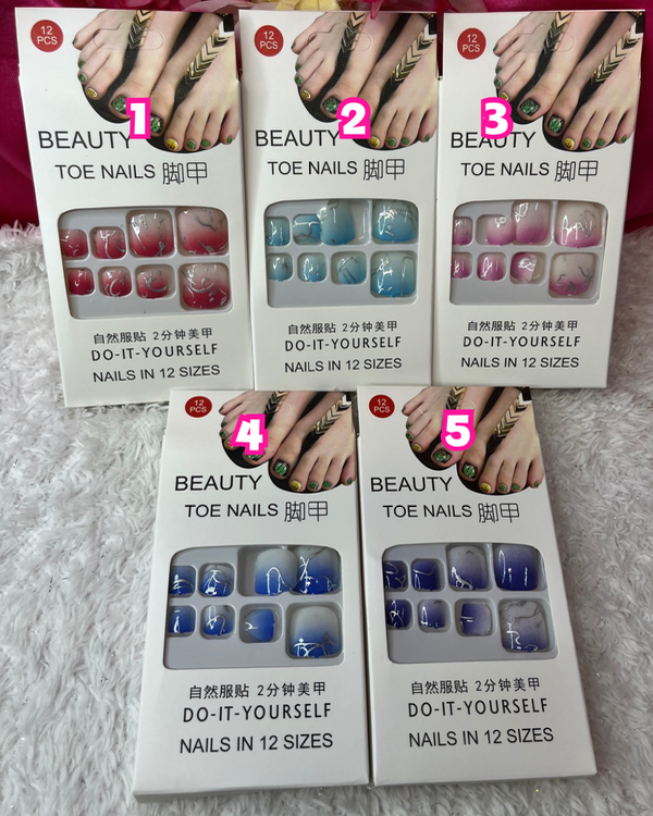 Producto - Uñas postizas para pies I - 1