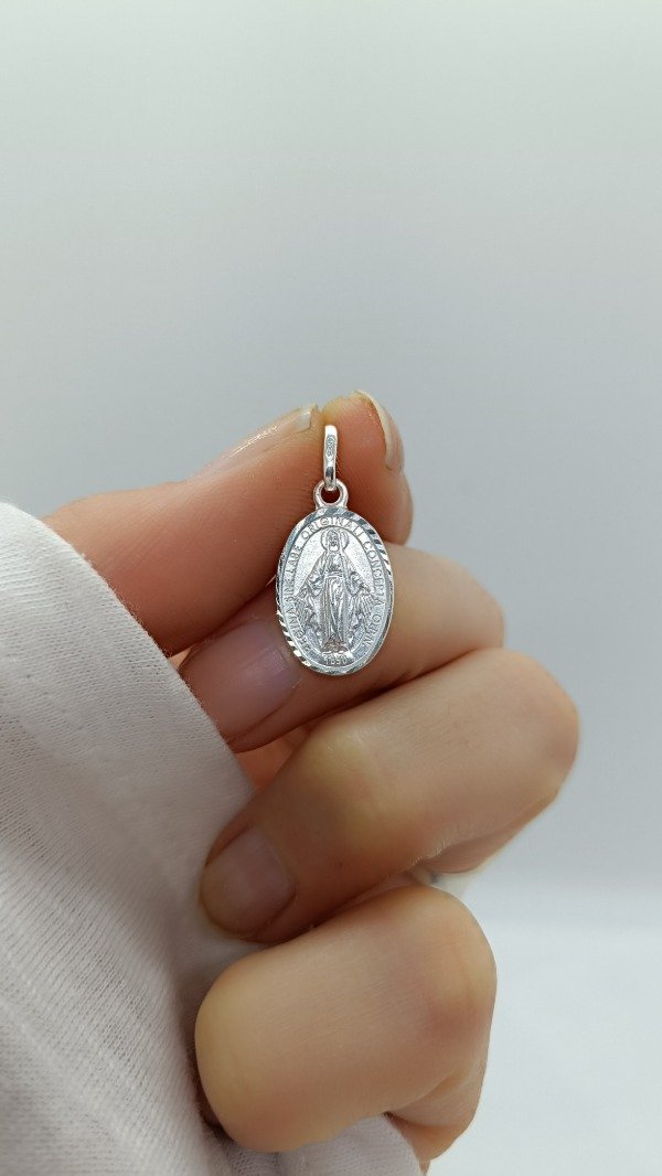 Producto - Dije Medalla Milagrosa (Facetada)