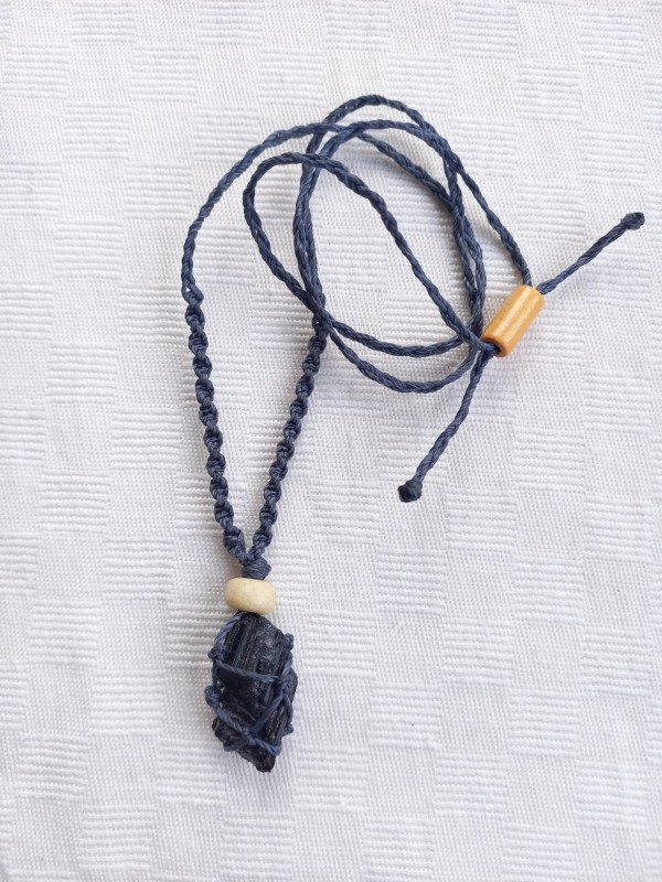 Producto - Collar Raiz (Metal free) - Turmalina Negra HG