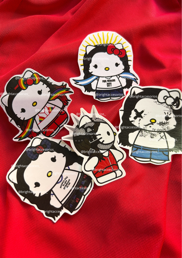 Producto - Sticker Kittys Lali (Completo)