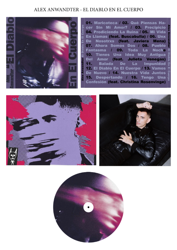 Producto - Alex Anwandter "El Diablo en el Cuerpo" CD Custom