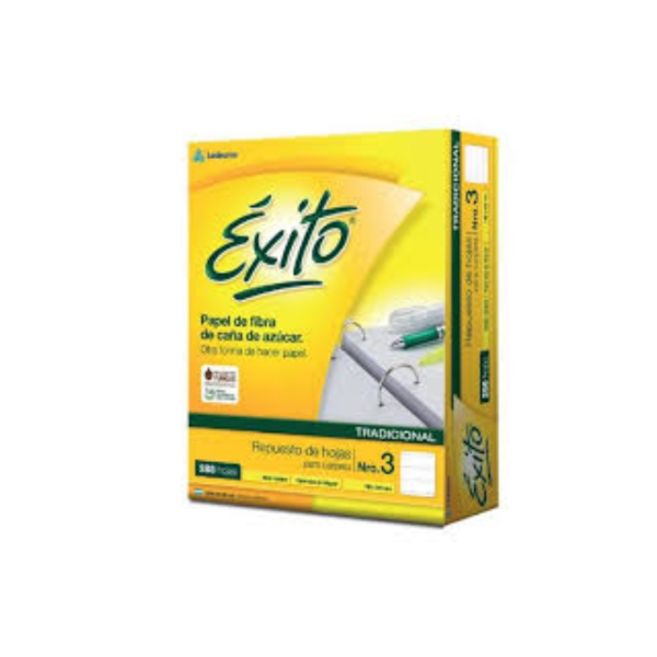 Producto - REPUESTO ESCOLAR EXITO "ECOLOGICO" 288 HS