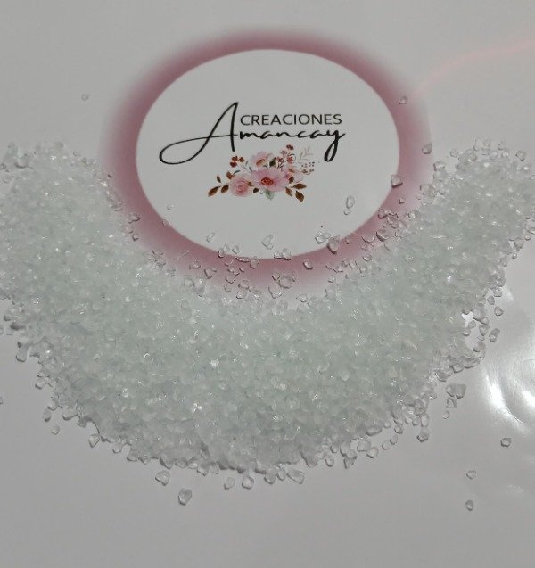Producto - VT11 - VIDRIO TRITURADO TRANSPARENTE X50GR
