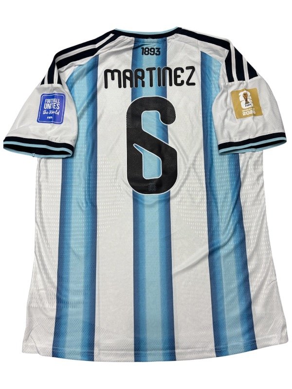 Producto - Argentina local 2026 Versión jugador - 6 Martínez vs Cabo Verde - 1