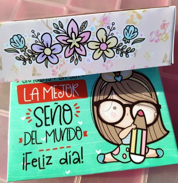 Producto - Bomboneras día del maestro x 5 und