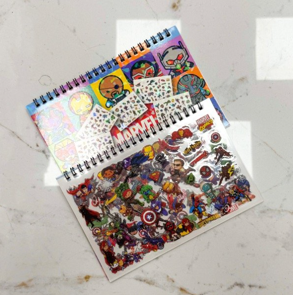 Producto - Stickers x 10 hojas Marvel