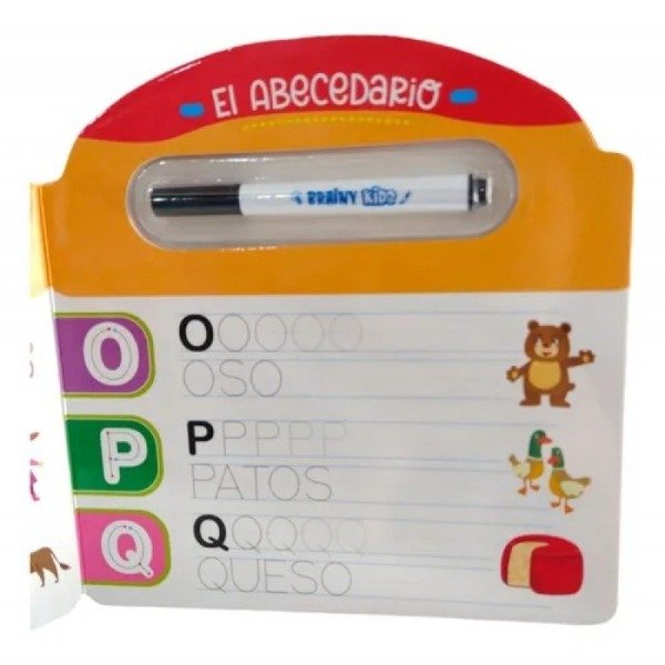 Producto - Libro Infantil de Actividades Reutilizable - El Abecedario - 2