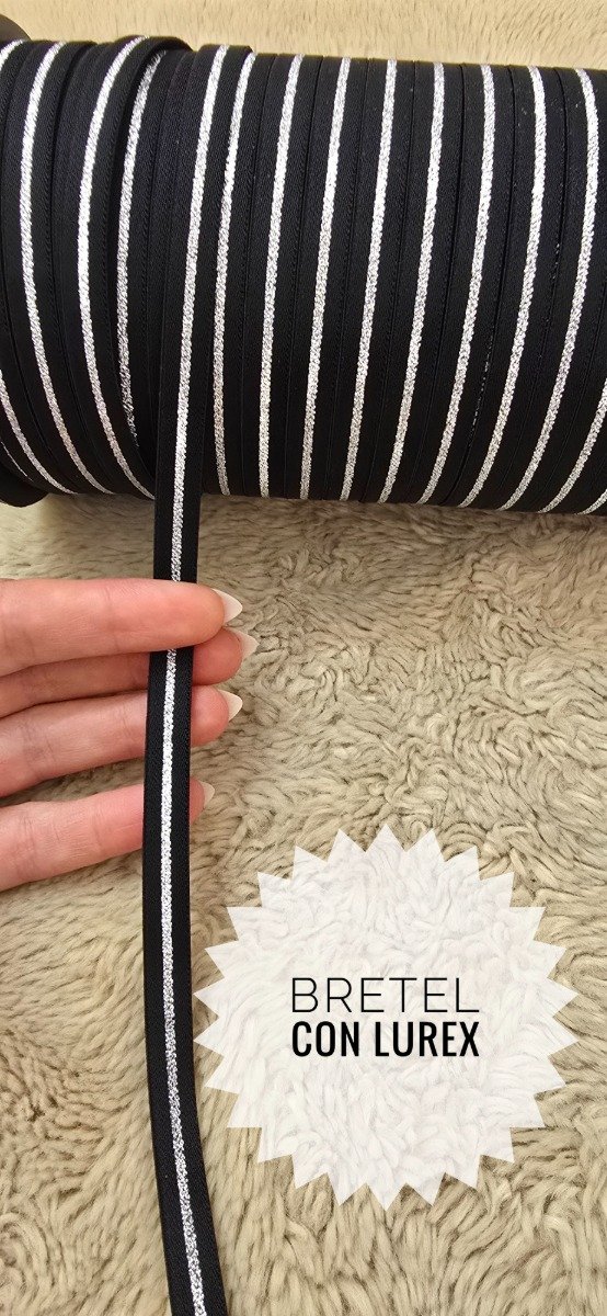 Producto - Bretel negra con rayita