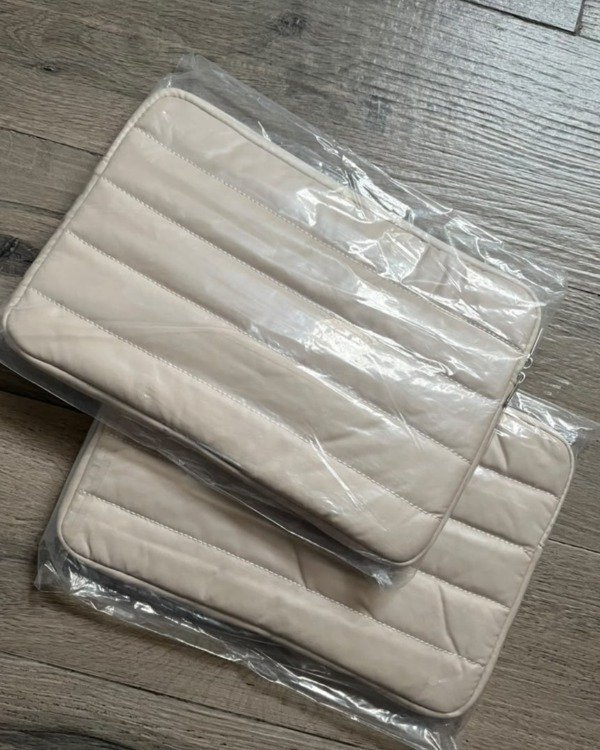 Producto - Funda IPAD/NOTEBOOK (con felpa adentro) - beige - 1