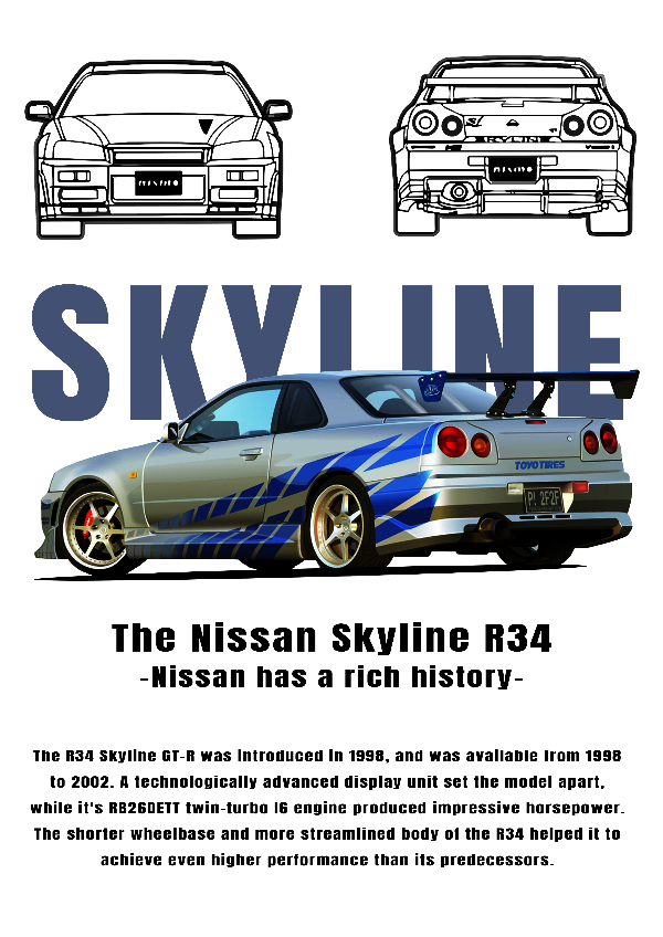 Producto - nissan skyline