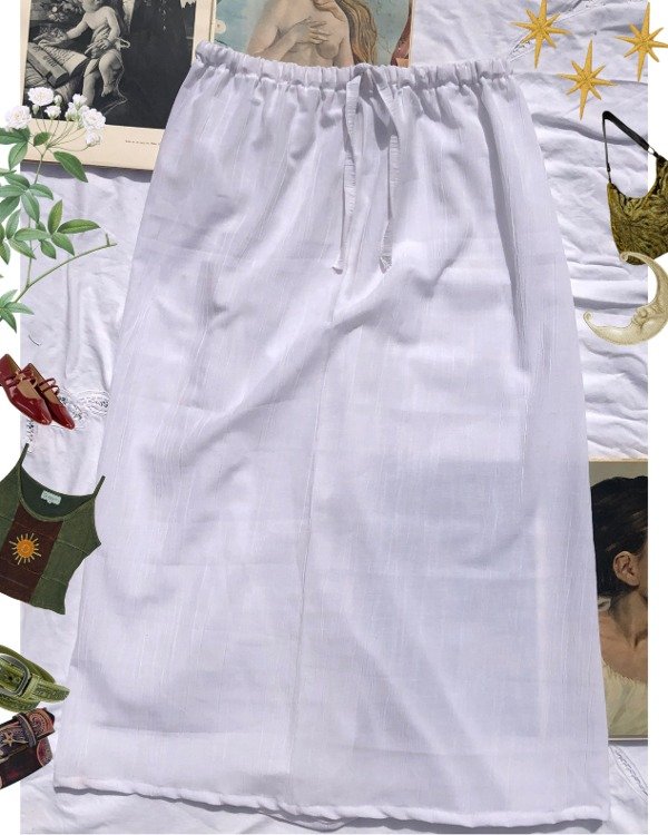 Producto - Falda blanca 1990s nueva