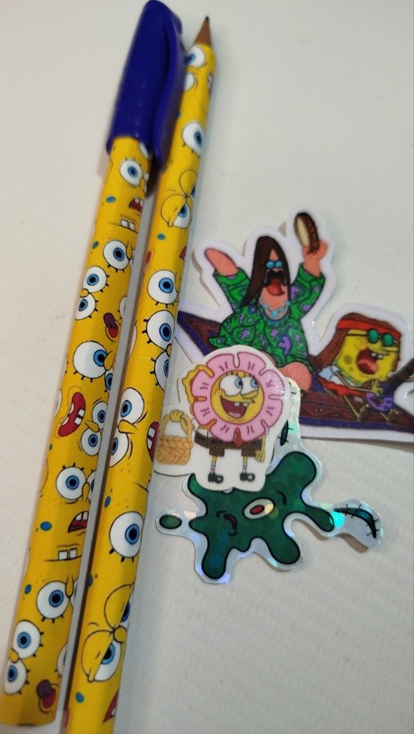 Producto - Lápiz + Lapicera + stickers