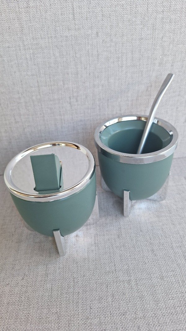 Producto - Mate con yerbera verde - 2