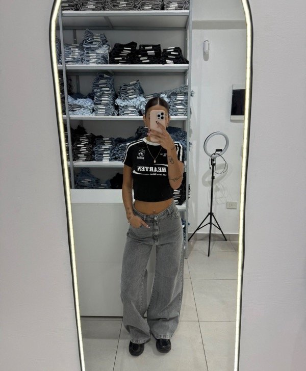 Producto - wide leg porto gris