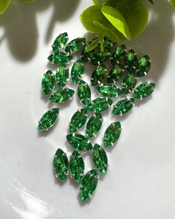 Producto - 5X10 NAVETTE MINI VERDE IMPORT.