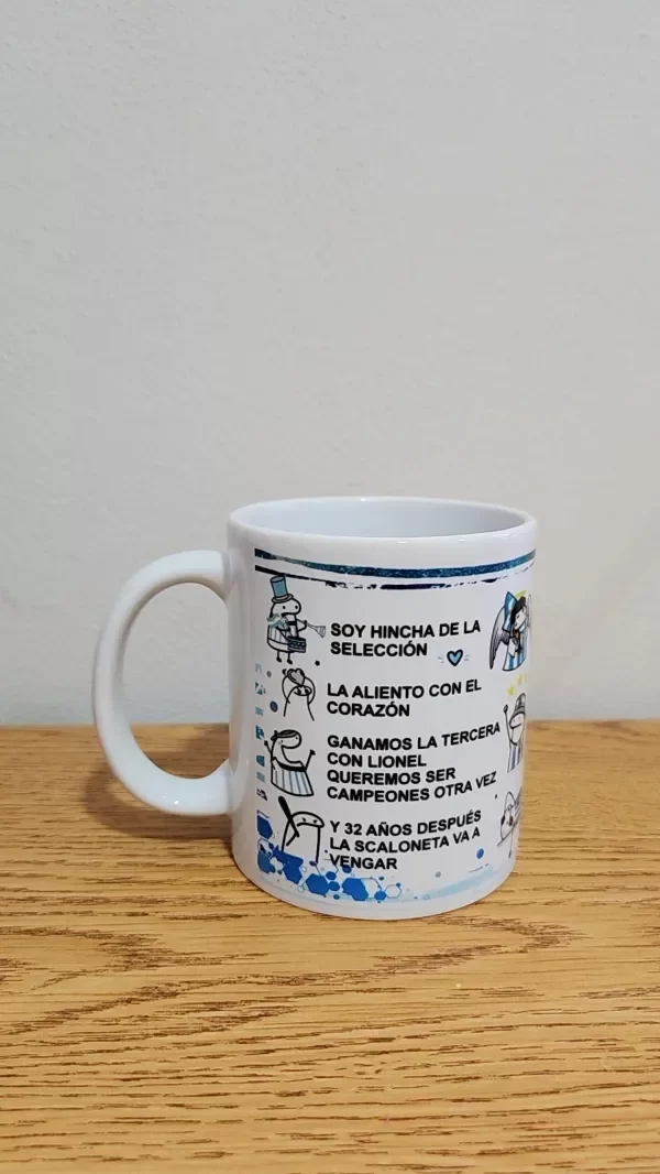 Producto - Taza soy hincha de la selección