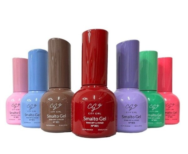 Producto - ESMALTE SEMIPERMANENTE 10ml - CITY GIRL - 0