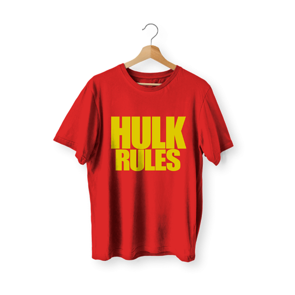 Producto - HULK HOGAN [Red Hulk Rules - Mid card]