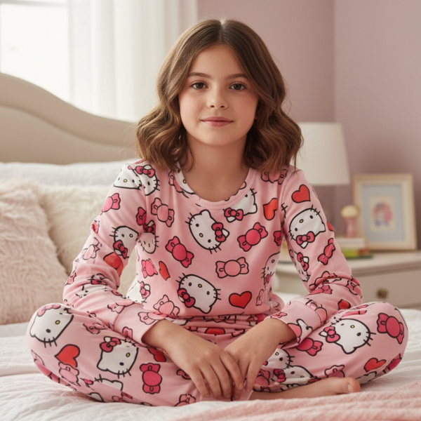 Producto - PIJAMA INVIERNO - KITTY