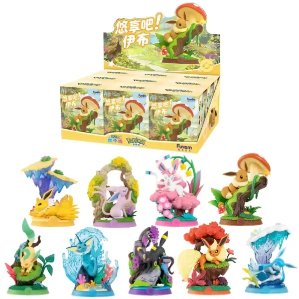 Producto - Gashapones Misterioso EEVEE evoluciones - Pokemon