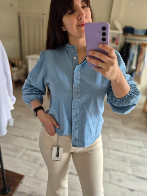 Producto - Camisa Princesa Denim PROMO SIN CAMBIO