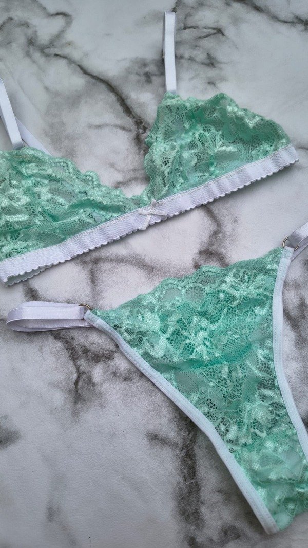 Producto - Bralette verde agua 85