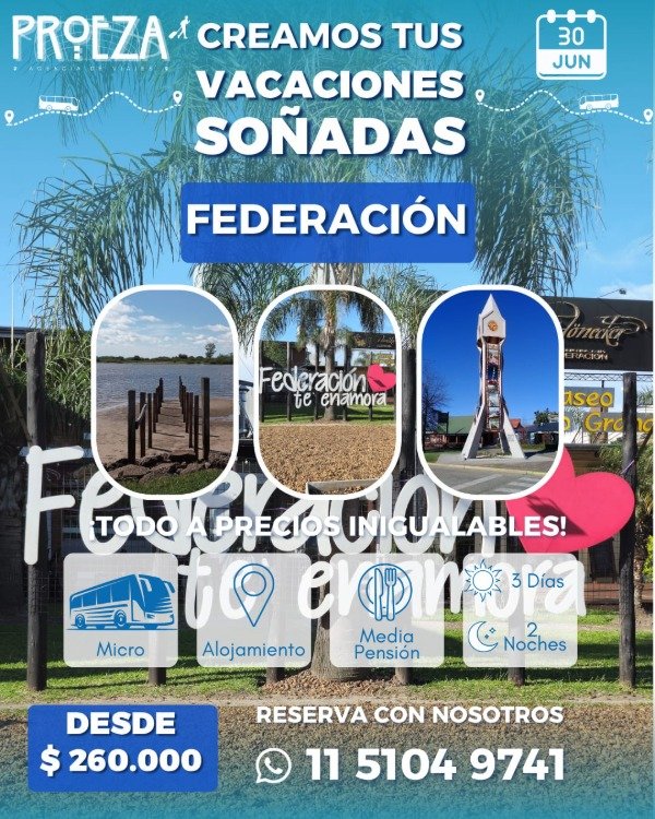 Producto - Federacion en Bus