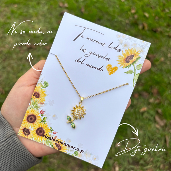 Producto - Cadena antiestrés girasol