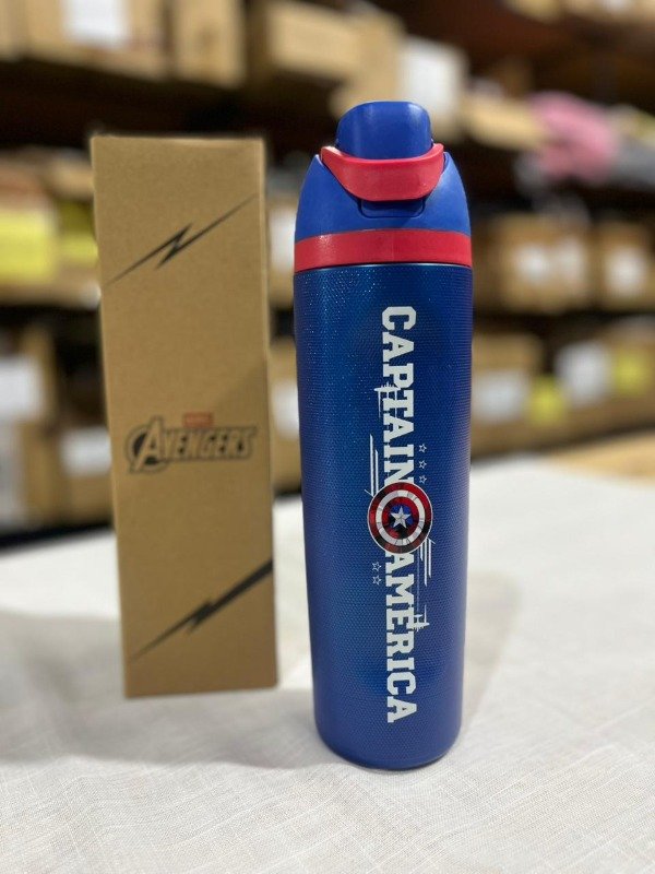 Producto - BOTELLA TÉRMICA CAPITAN AMERICA LICENCIA ( CLANDY) DAV 8343