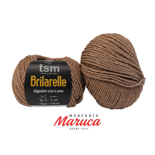Producto - Hilo de Algodón con Lúrex TSM Brilarelle (Ovillo 50g) - 8