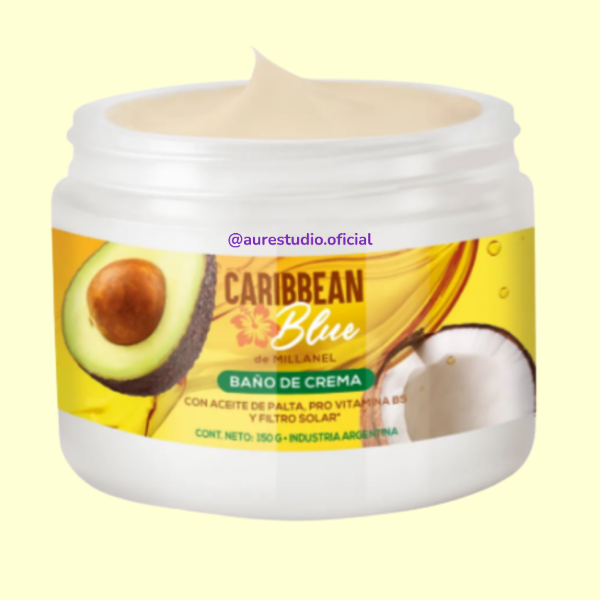 Producto - Baño de crema Caribbean Blue 150g