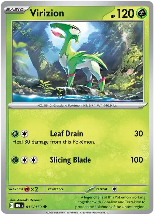 Producto - Virizion - 015/159 - Journey Together