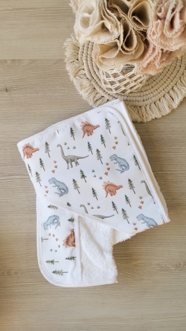 Producto - Toallón con babita DINOS