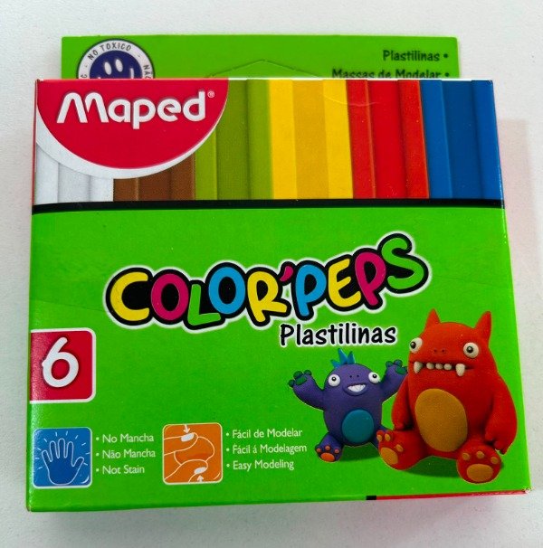 Producto - PLASTILINA MAPED COLORPEPS X6U.