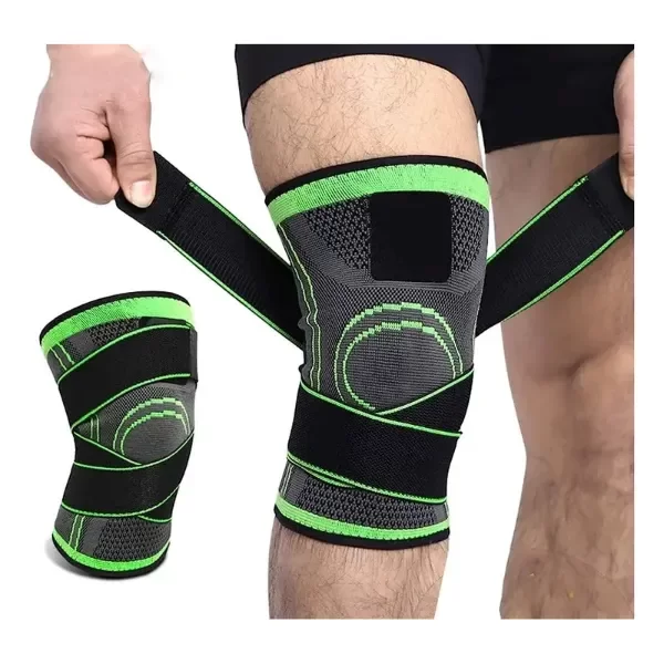 Producto - Rodillera Elástica Ortopédica Deportiva Compresión 2 Velcros - 1