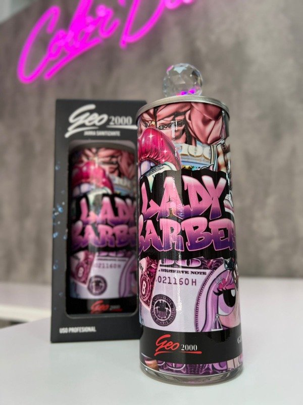 Producto - Jarra sanitizante ladybarber - Geo