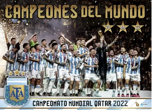 Producto - Cartel selección argentina 60 x 40